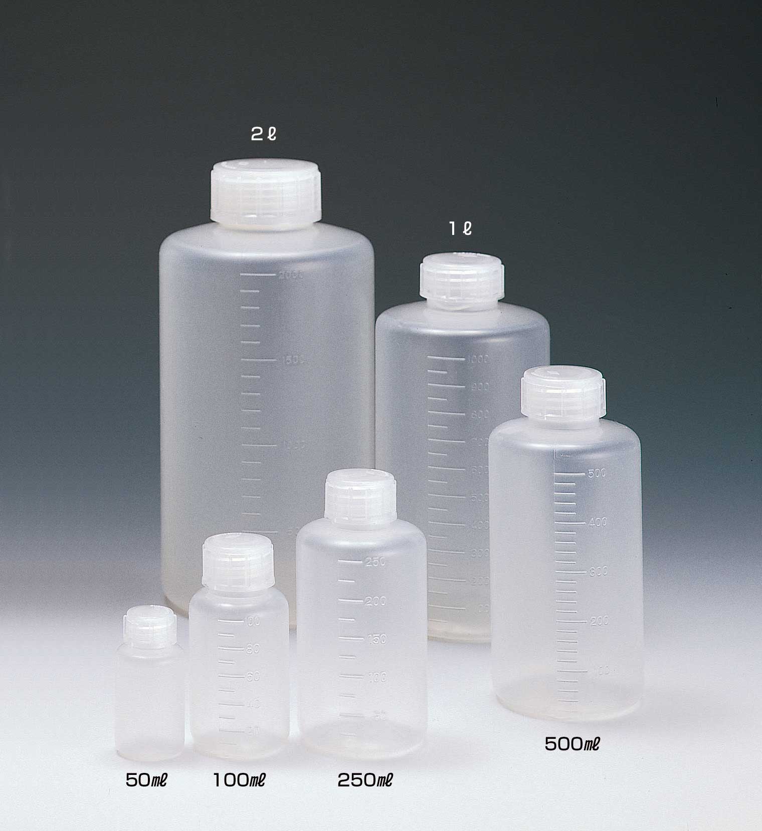PP窄口瓶(容量:250ml,有刻度,口径(mm):23φ)