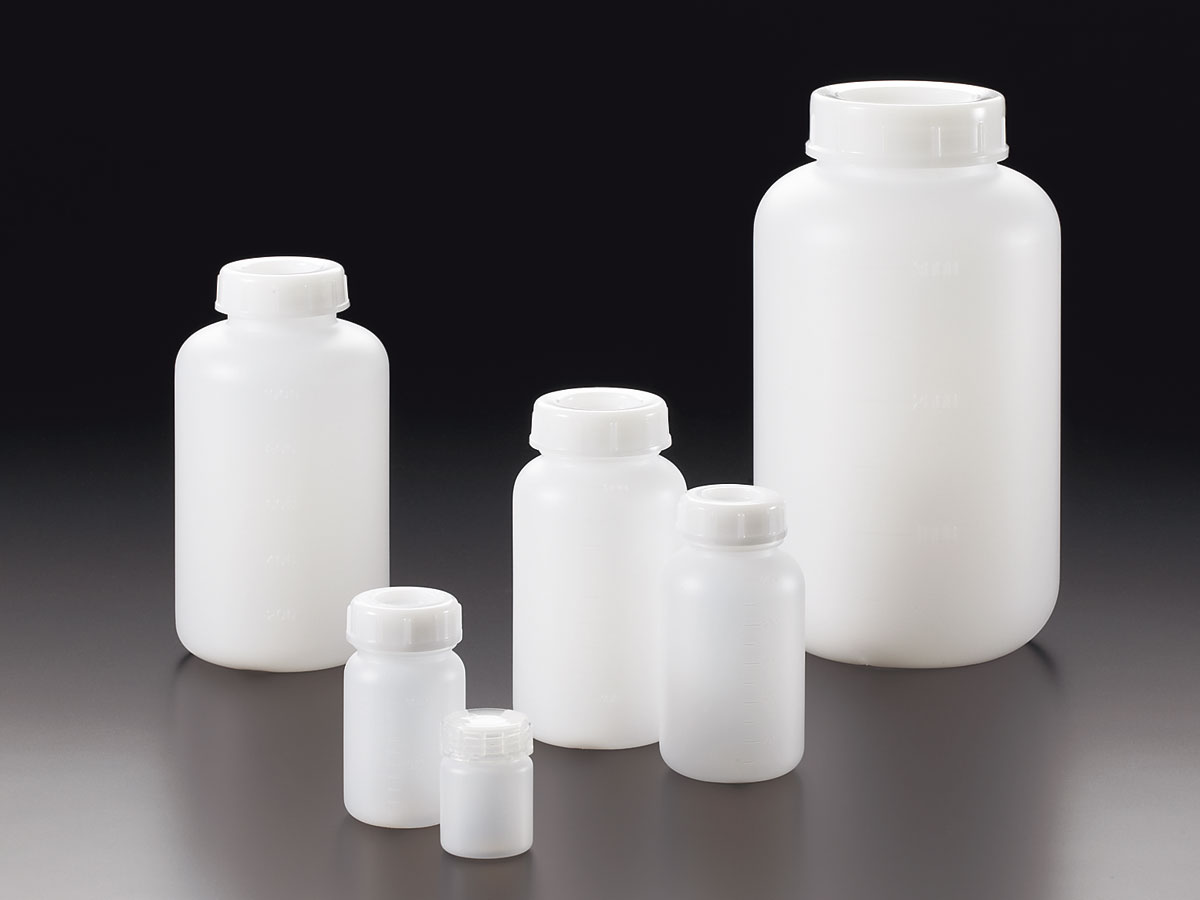 PE广口瓶(容量:500ml,有刻度,口径(mm):43φ)