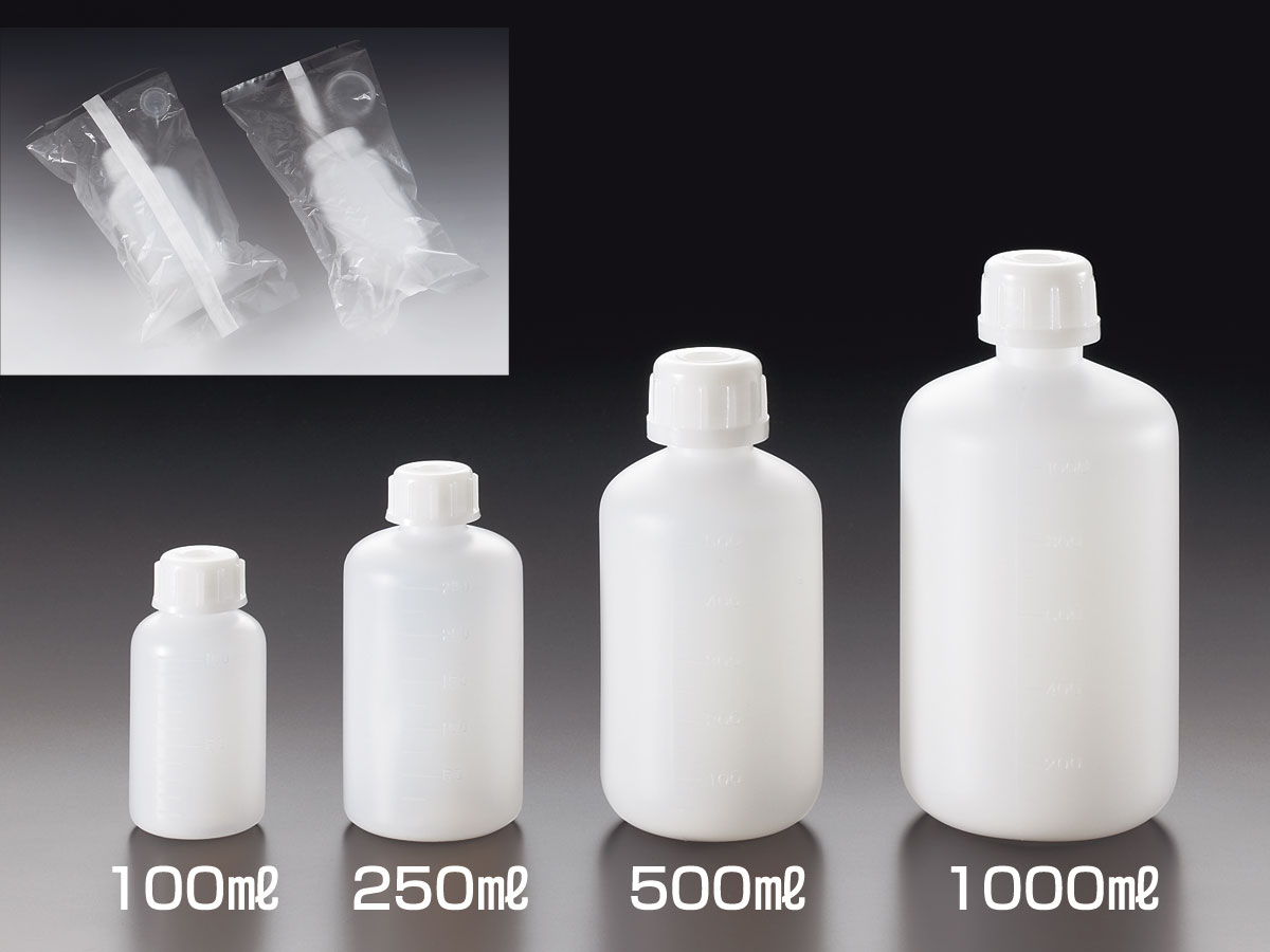 EOG灭菌PE窄口瓶(容量:250ml)