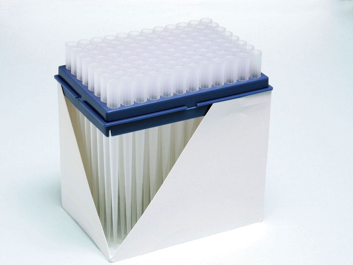 siliconized tip（硅吸头）板 已灭菌　1000μl（96孔/块×10块）
