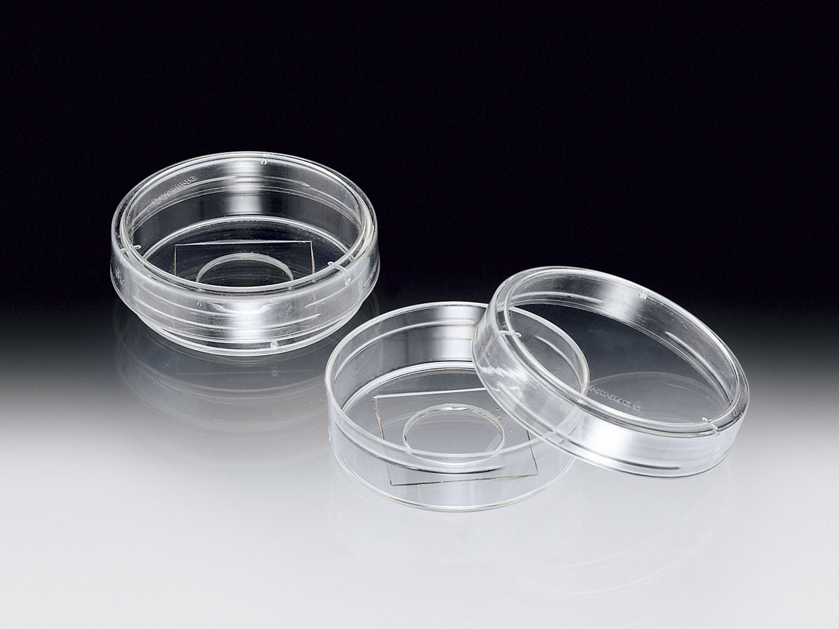 玻璃底培养皿 35mmφ・底径27mm(10个/包装)