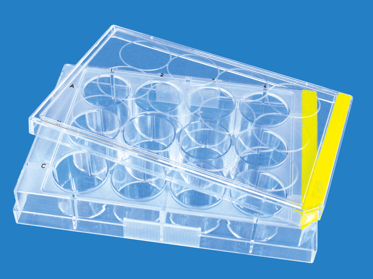 12孔平底附盖细胞培养板（4个×16袋）