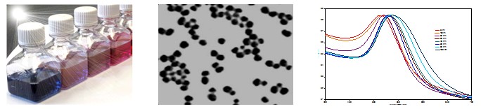 Gold Nanoparticles, 200 nm, 0.01% Au           Cat. No. GP01-200-100     200 nm    100 mL