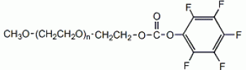 Pentafluorophenyl PEG, mPEG-PFP           Cat. No. PG1-PFP-1k     1000 Da    100 mg