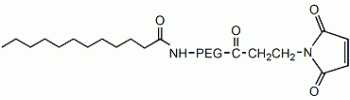 Lauric acid PEG Maleimide           Cat. No. PG2-LRML-3k     3400 Da    100 mg