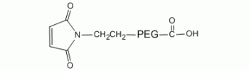 Maleimide PEG Acid, MAL-PEG-COOH           Cat. No. PG2-CAML-20k     20000 Da    100 mg