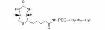 Cy5 PEG Biotin           Cat. No. PG2-BNS5-2k     2000 Da    5 mg