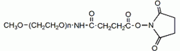 Methoxy PEG amido succinic acid NHS           Cat. No. PG1-SAA-5k     5000 Da    1 g