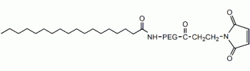 Stearic acid PEG Maleimide           Cat. No. PG2-MLSA-2k     2000 Da    100 mg