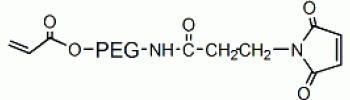 Acrylate PEG Maleimide           Cat. No. PG2-ARML-2k     2000 Da    100 mg