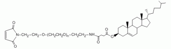 Cholesterol PEG Maleimide, CLS-PEG-Mal           Cat. No. PG2-CSML-10k     10000 Da    25 mg