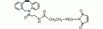 DBCO PEG Maleimide, DBCO-PEG-Mal           Cat. No. PG2-DBML-1k     1000 Da    20 mg