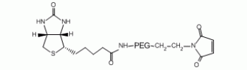 Biotin PEG Maleimide           Cat. No. PG2-BNML-2k     2000 Da    100 mg