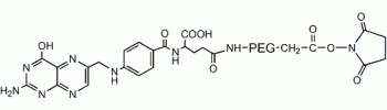 Folate PEG NHS, NHS PEG Folate           Cat. No. PG2-FANS-20k     20000 Da    25 mg