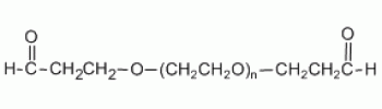Aldehyde PEG Aldehyde,CHO-PEG-CHO           Cat. No. PG2-AL-6k     6000 Da    500 mg