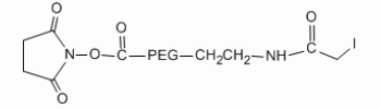 Iodoacetyl PEG NHS, IA-PEG-NHS           Cat. No. PG2-IANS-2k     2000 Da    100 mg