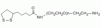 Lipoic acid PEG amine, LA-PEG-NH2           Cat. No. PG2-AMLA-10k     10000 Da    100 mg