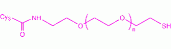 Cy3 PEG Thiol, Cy3-PEG-SH           Cat. No. PG2-S3TH-2k     2000 Da    5 mg