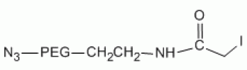 Iodoacetyl PEG Azide, IA-PEG-N3           Cat. No. PG2-AZIA-5k     5000 Da    100 mg