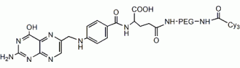 Cy3 PEG Folic Acid           Cat. No. PG2-FAS3-5k     5000 Da    5 mg