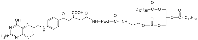 Folic acid PEG DSPE, DSPE-PEG-Folate           Cat. No. PG2-DSFA-10k     10000 Da    25 mg