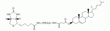 Cholesterol PEG Biotin, CLS-PEG-Biotin Cat. No. PG2-BNCS-2k 2000 Da 20 mg