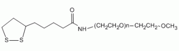 Lipoic acid PEG, mPEG-LA           Cat. No. PG1-LA-20k     20000 Da    100 mg