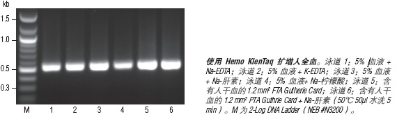 Hemo KlenTaq® 血源扩增                 货   号                  #M0332L