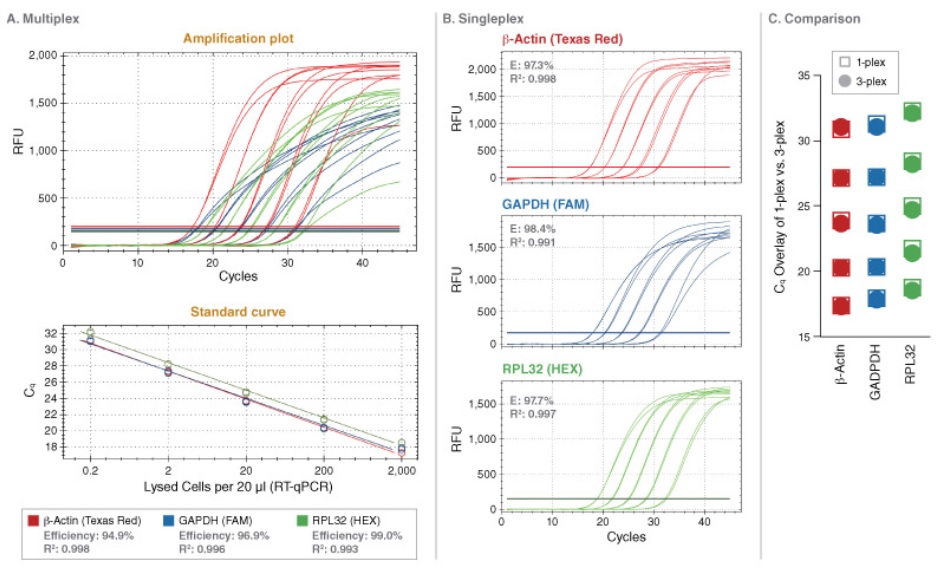 Luna® Cell Ready 探针一步法 RT-qPCR 试剂盒            货   号                  #E3031S