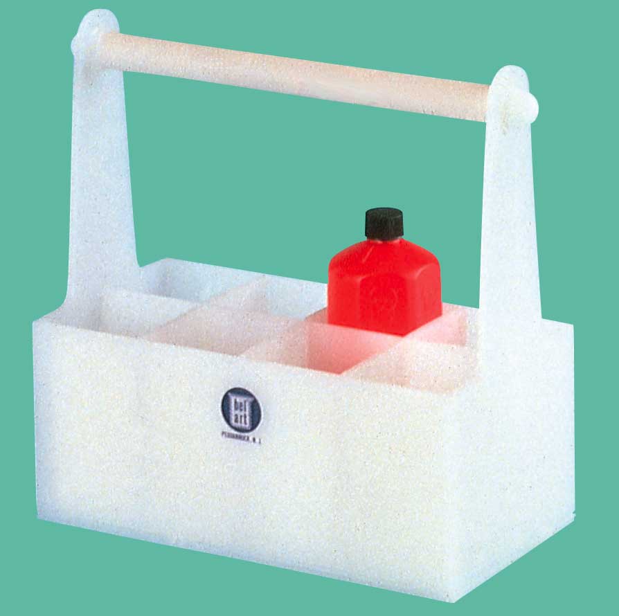 方形瓶架：1型（规格：8格，材料：LDPE）