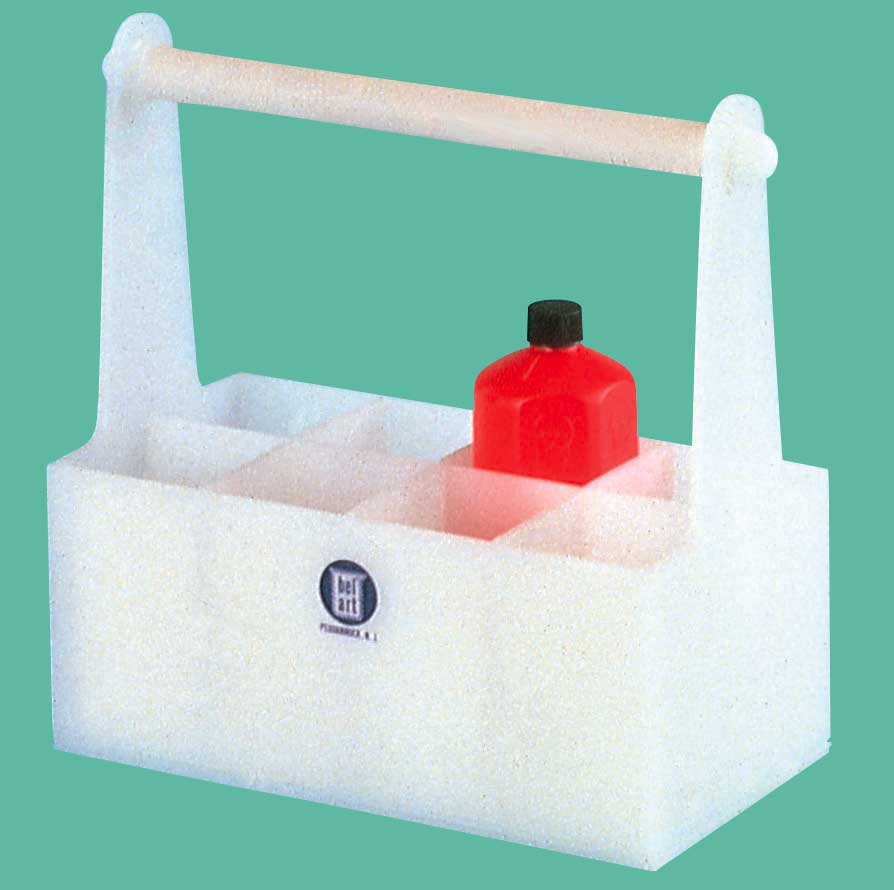 方形瓶架:2型(规格:无分格,材料:HDPE)
