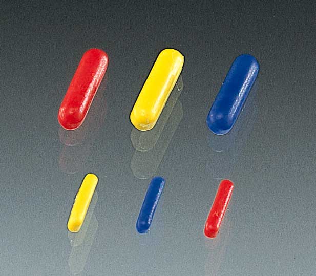 彩色微型PTFE搅拌子Y-2（外径×长（mm）：2φ× 2）