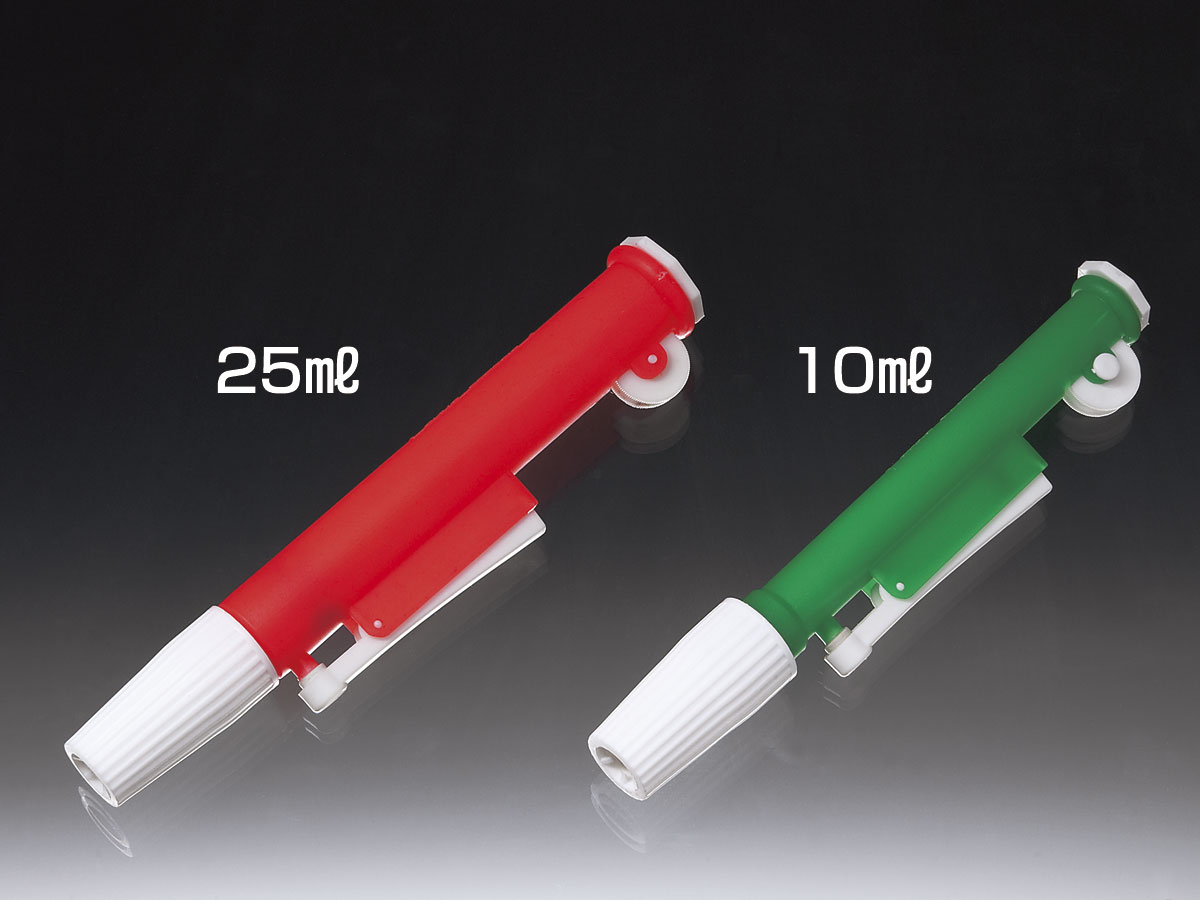 新型移液泵 (容量:25ml,红色)