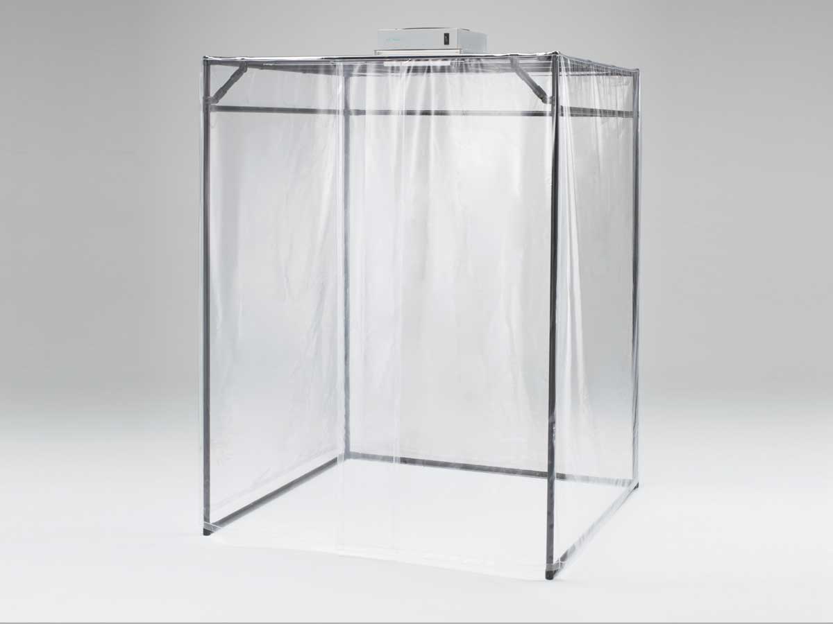 组合立式小型净室KCB-1520(整体规格(mm):1500W×1500D×2000H)